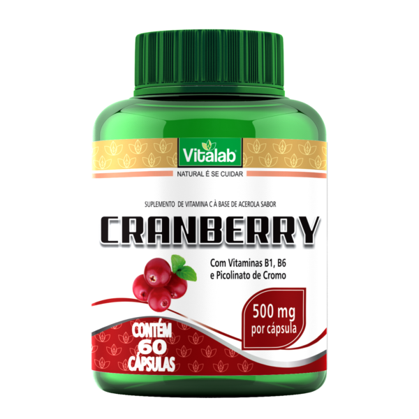 Suplemento De Vitamina C Base De Acerola Sabor Cranberry Vitalab Natural Se Cuidar