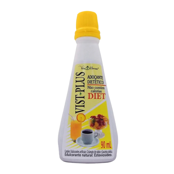 Adoçante dietético líquido vist plus diet – Vitalab – Natural é se cuidar